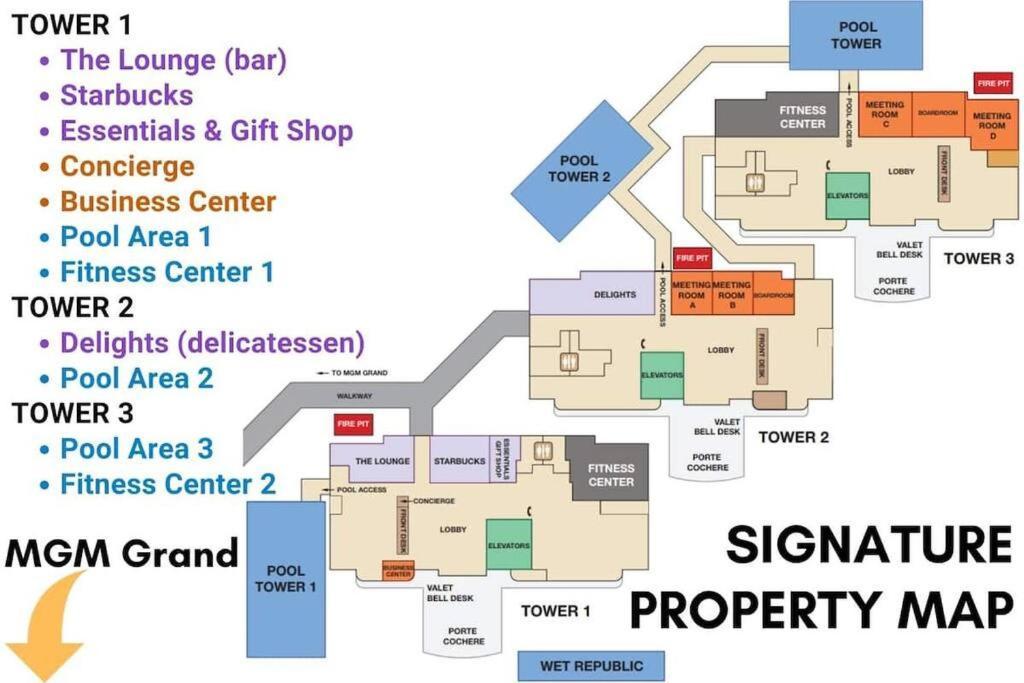 11Th Floor Mgm Signature Studio:Strip View, No Fee Las Vegas Eksteriør bilde