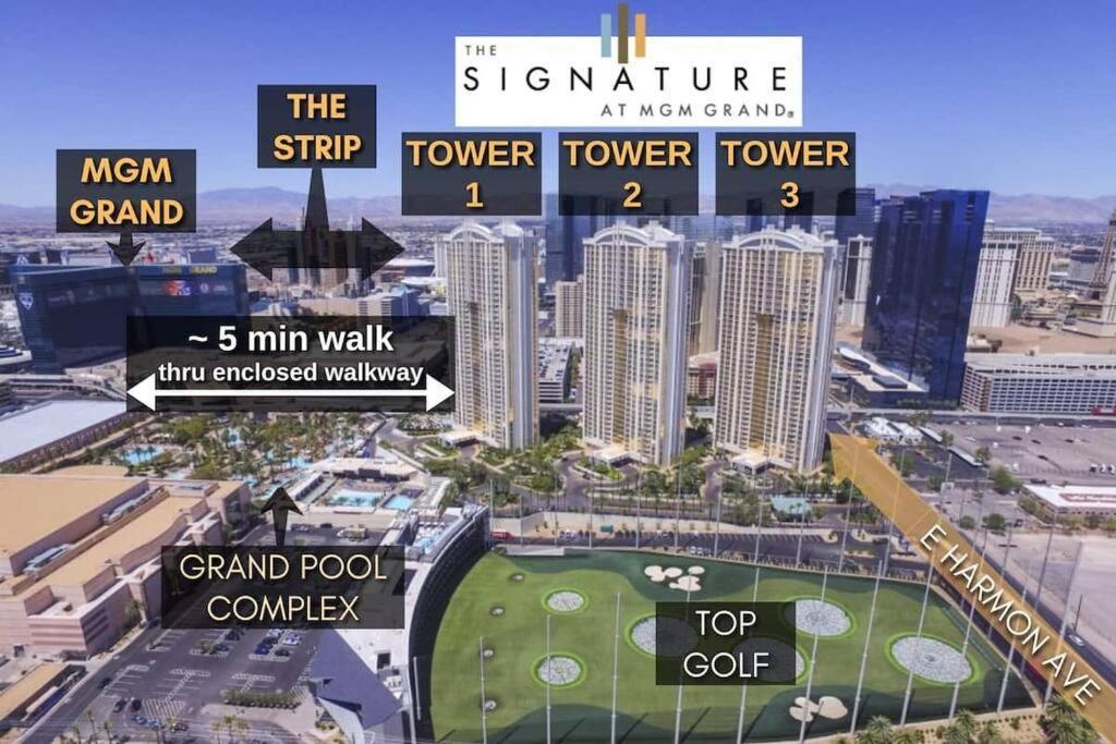 11Th Floor Mgm Signature Studio:Strip View, No Fee Las Vegas Eksteriør bilde