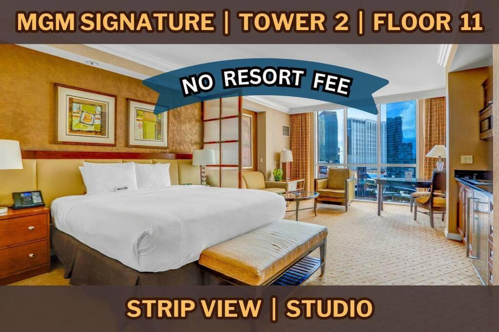 11Th Floor Mgm Signature Studio:Strip View, No Fee Las Vegas Eksteriør bilde